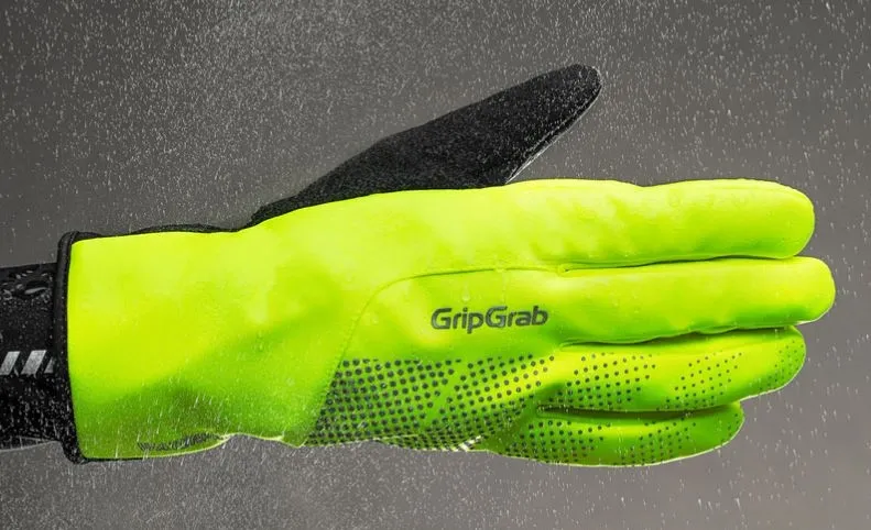GripGrab Ride Water Hi-Vis Sykkelhansker