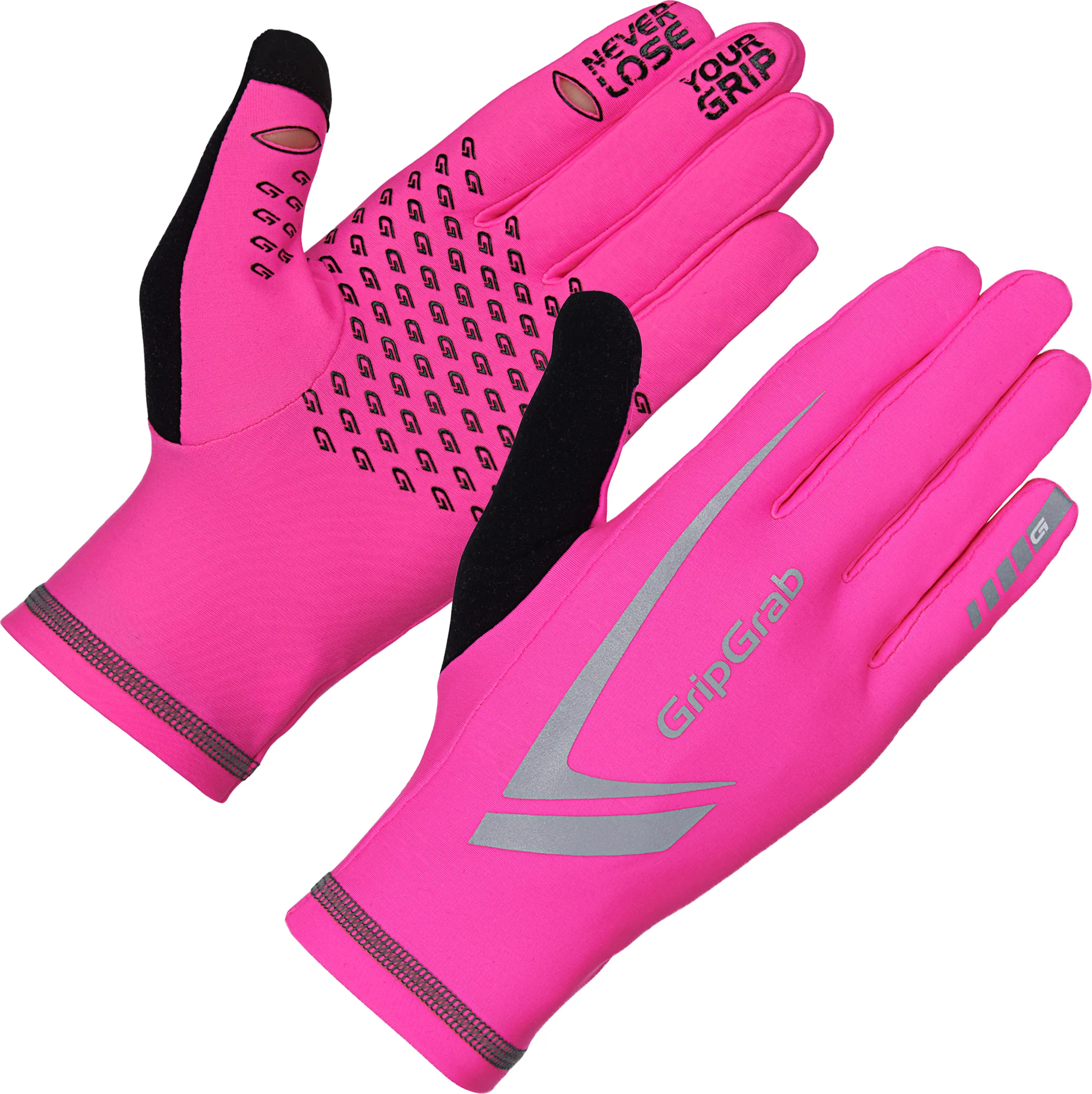 GripGrab Running Expert Hi-Vis hansker GripGrab Running Expert Hi-Vis hansker
