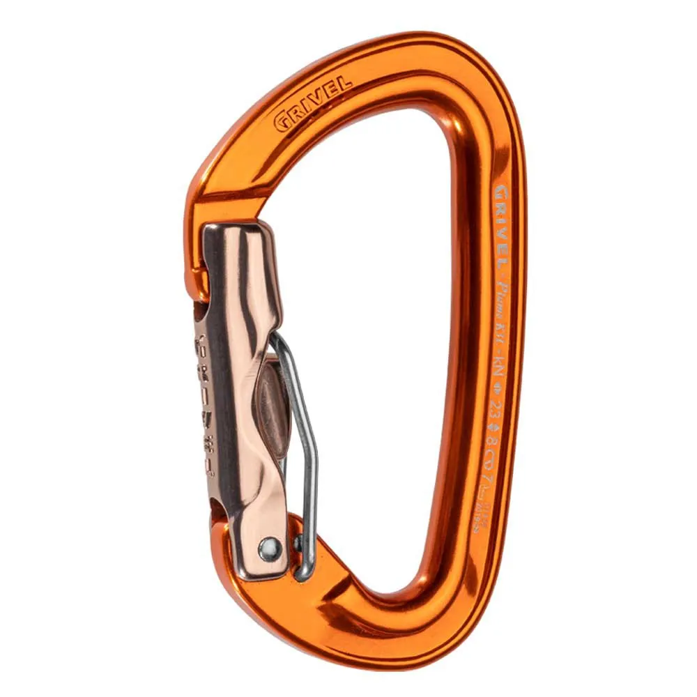 Grivel Scream Kit Sikringsbrems, Grey / orange, One Size