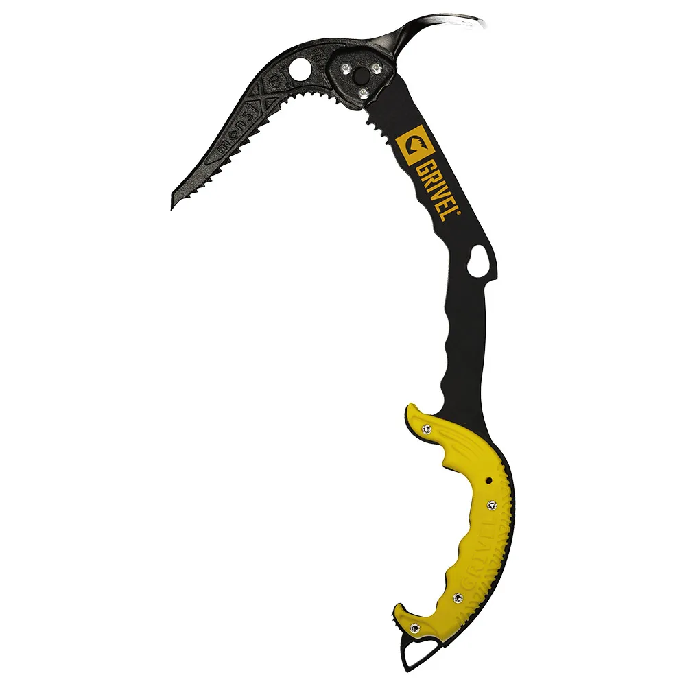 Grivel X-monster Isøks Med Hammer, Yellow Grivel X-monster Isøks Med Hammer, Yellow