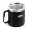 GSI Glacier 440ml Stainless Steel Krus, Black, One Size
