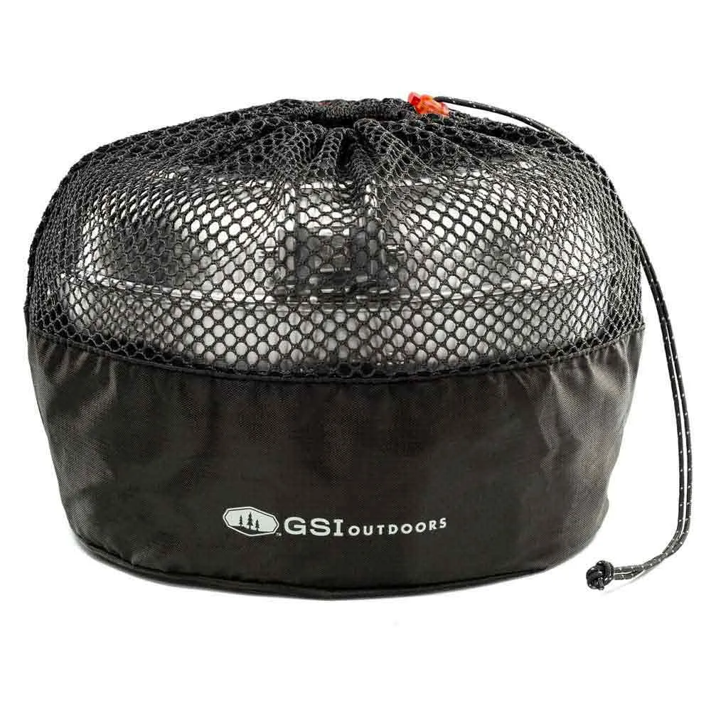 GSI Glacier Base Camper Large Kjøkkensett I Rustfritt Stål, Silver, One Size GSI Glacier Base Camper Large Kjøkkensett I Rustfritt Stål, Silver, One Size