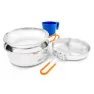 GSI Glacier Mess Kjøkkensett, Silver, One Size