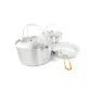 GSI Glacier Stainless Troop Cookset, Stainless steel, One Size