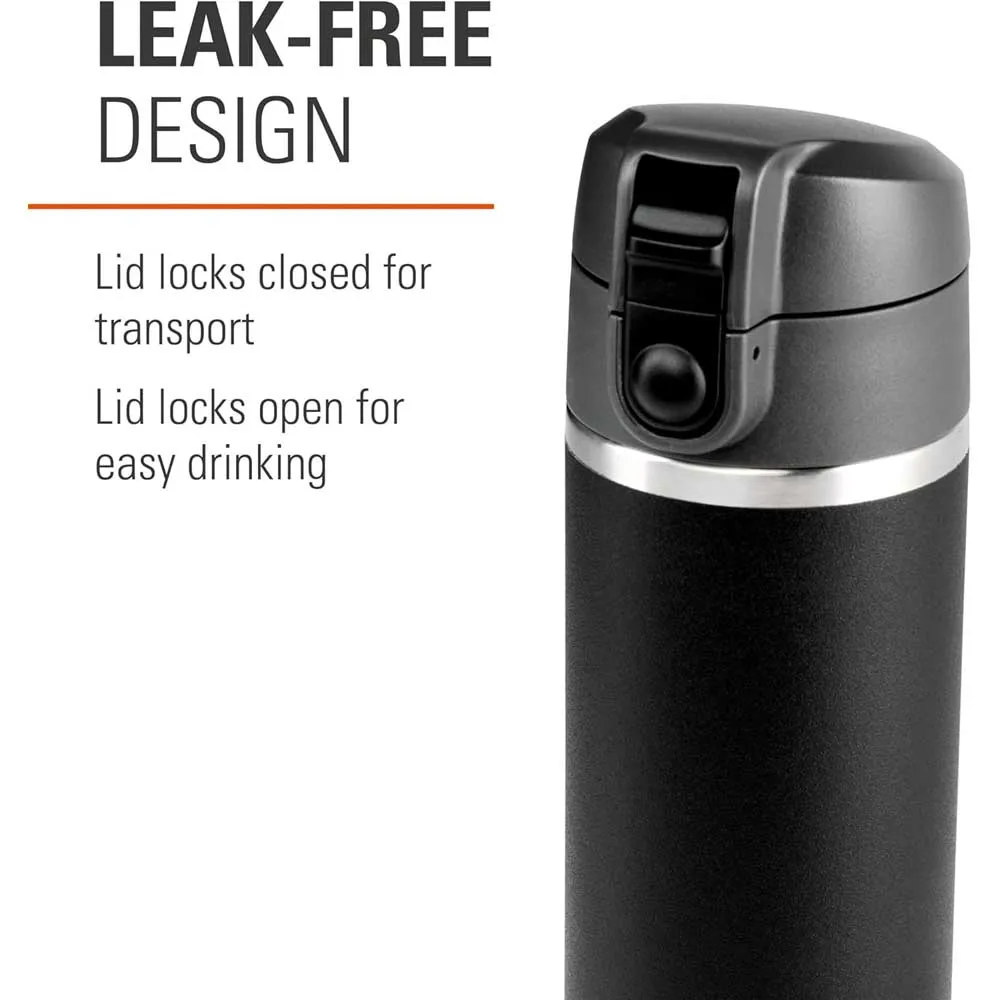 GSI Microlite Flip 500ml Termosflaske, Black, One Size