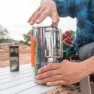 GSI Moka Espresso Gryte, Silver, One Size