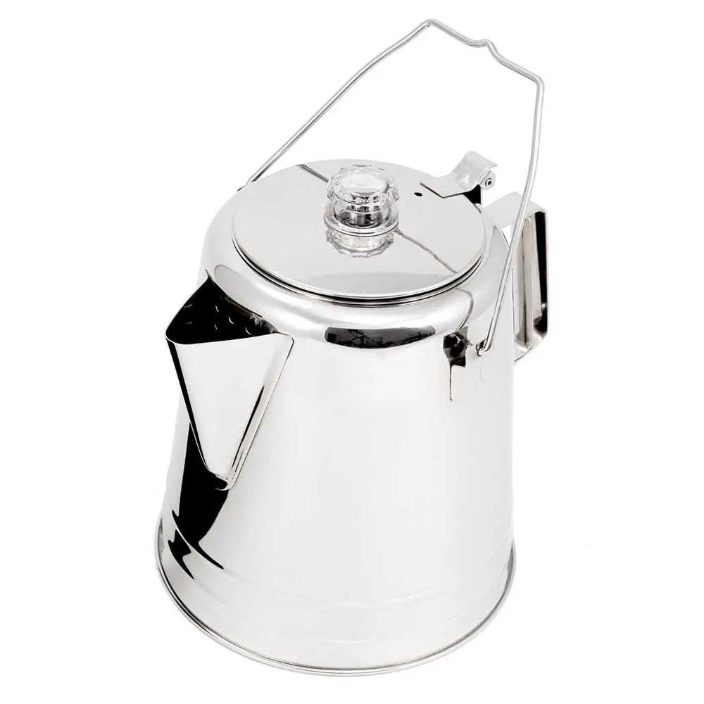 GSI Rustfritt Stål Glacier Kaffetrakter 14 Kopp, Silver, One Size GSI Rustfritt Stål Glacier Kaffetrakter 14 Kopp, Silver, One Size