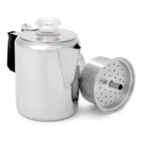 GSI Rustfritt Stål Silikon Glacier Kaffetrakter Med Håndtak 3 Kopp GSI Rustfritt Stål Silikon Glacier Kaffetrakter Med Håndtak 3 Kopp