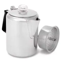 GSI Rustfritt Stål Silikon Glacier Kaffetrakter Med Håndtak 9 Kopp