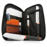 GSI Santoku Knivsett, Black / orange, One Size