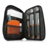 GSI Santoku Knivsett, Black / orange, One Size