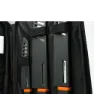 GSI Santoku Knivsett, Black / orange, One Size