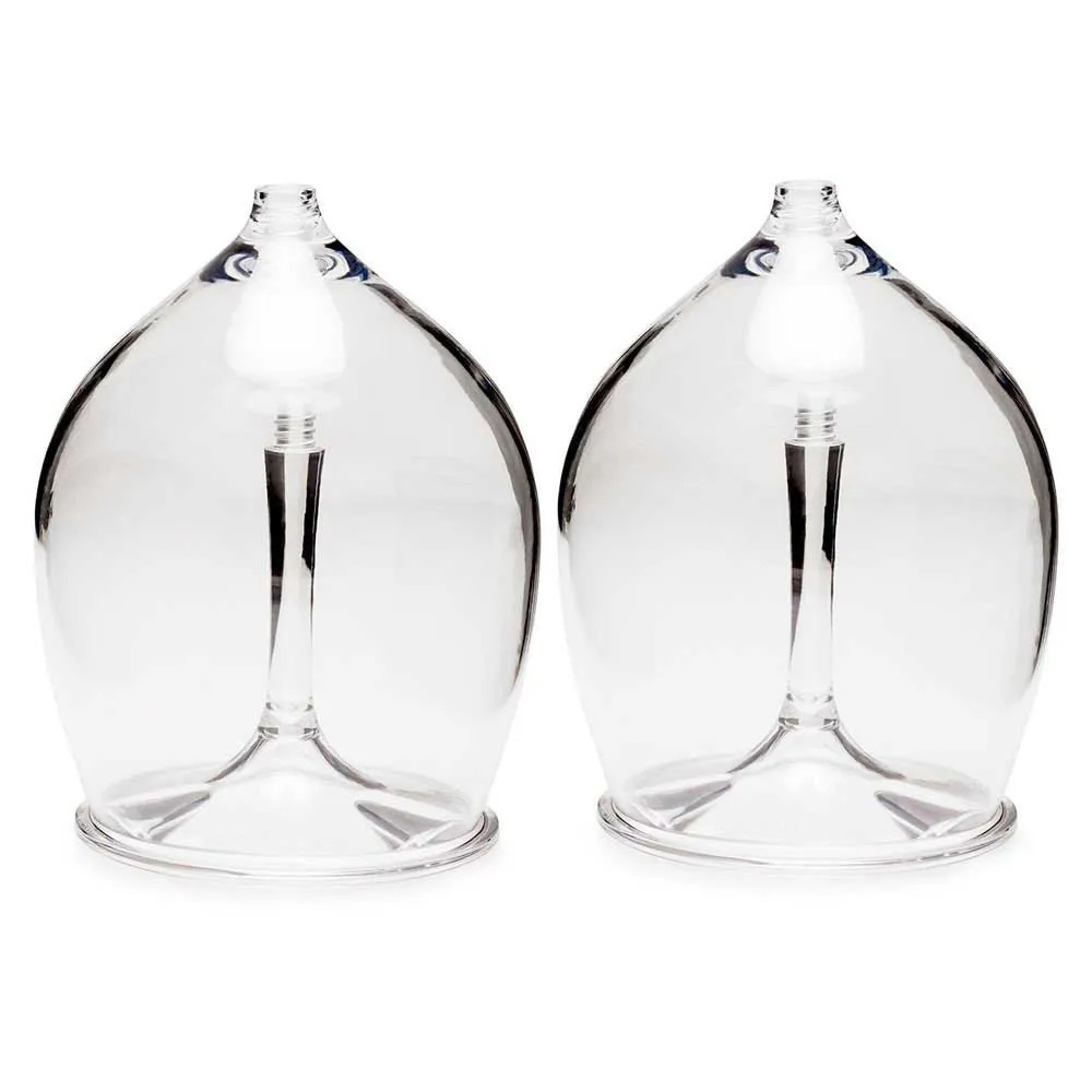 GSI Sett Med Stabelbare Rødvinsglass 2 Enheter, Clear, One Size