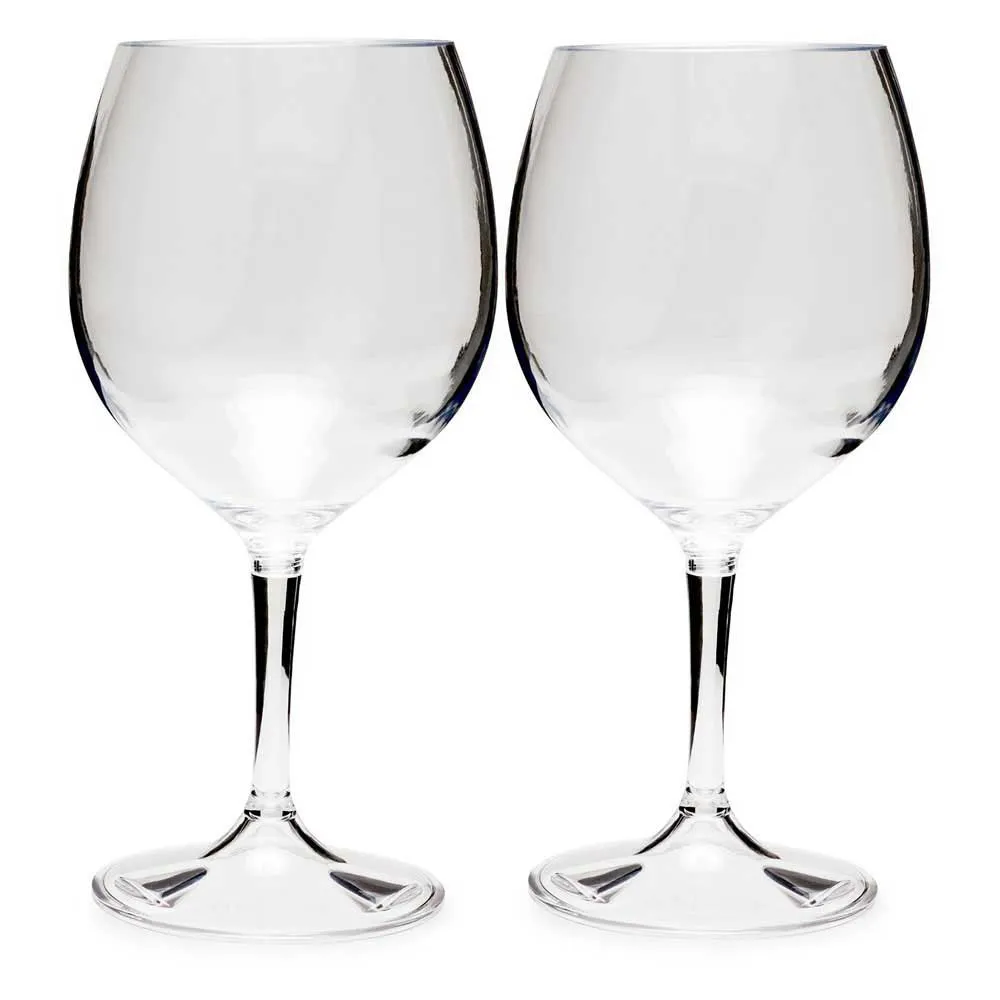 GSI Sett Med Stabelbare Rødvinsglass 2 Enheter, Clear, One Size