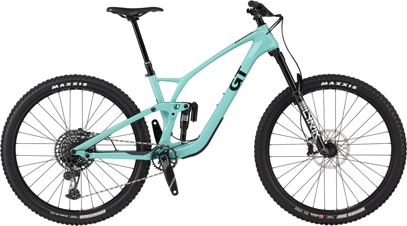 GT Bicycles Sensor Carbon Pro LE, Sea green, XL, Terrengsykkel GT Bicycles Sensor Carbon Pro LE, Sea green, XL, Terrengsykkel
