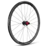 GTR Rr38 Carbon Cl Disc Tubular Landeveissykkelens Bakhjul, Black, 12 x 142mm, Shimano/Sram HG