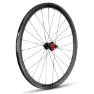 GTR Rr38 Carbon V-brake Tubular Landeveissykkelens Bakhjul, Black, 9.5 x 135mm, Shimano/Sram HG