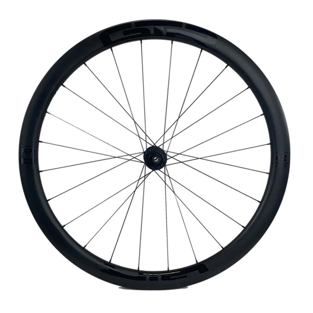 GTR Rr42 C/l Disc Tubeless Forhjul For Landeveissykkel, Black, 12 x 100mm