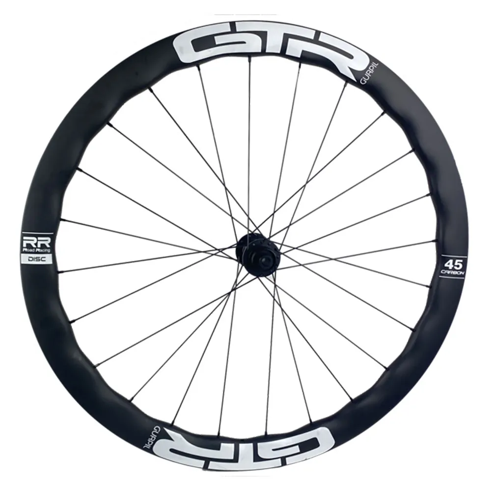 GTR Rr45 Wave25 Cl Disc Tubeless Gravel Forhjul GTR Rr45 Wave25 Cl Disc Tubeless Gravel Forhjul