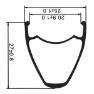 GTR Sl20 29´´ Cl Disc Tubeless Terrengsykkel Forhjul