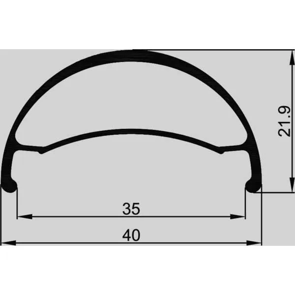 GTR Sl35 29´´ Cl Disc Tubeless Terrengsykkel Forhjul