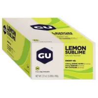 GU Boks Med Energi-geler Sublime Sitron 24 Enheter GU Boks Med Energi-geler Sublime Sitron 24 Enheter