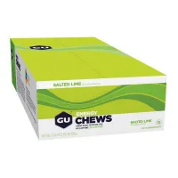 GU Boks Med Energibiter Saltet Lime 60g 12 Enheter