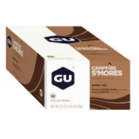 GU Boks Med Energigeler Bål S´mores 32g 24 Enheter