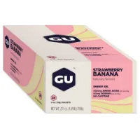 GU Boks Med Energigeler Jordbær Og Banan 24 Enheter