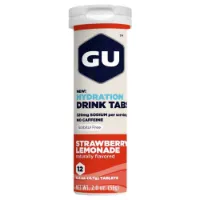 GU Hydration Tablettboks Jordbær Sitronade 10 Enheter GU Hydration Tablettboks Jordbær Sitronade 10 Enheter