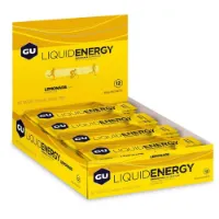 GU Liquid Boks Med Energigeler Sitron 60g 12 Enheter