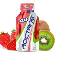 GU Roctane Ultra Endurance Boks Med Energigeler Jordbær Og Kiwi 24 Enheter