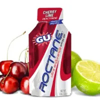 GU Roctane Ultra Endurance Boks Med Energigeler Kirsebær Og Lime 32g 24 Enheter