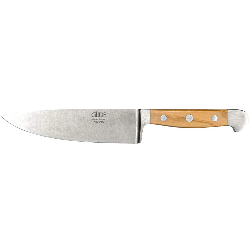 Güde Alpha Cooking 16 Cm Kniv, Olive wood, One Size Güde Alpha Cooking 16 Cm Kniv, Olive wood, One Size