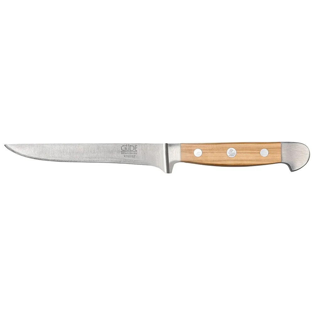 Güde Alpha Flexible Boning 13 Cm Kniv, Pear wood, One Size Güde Alpha Flexible Boning 13 Cm Kniv, Pear wood, One Size