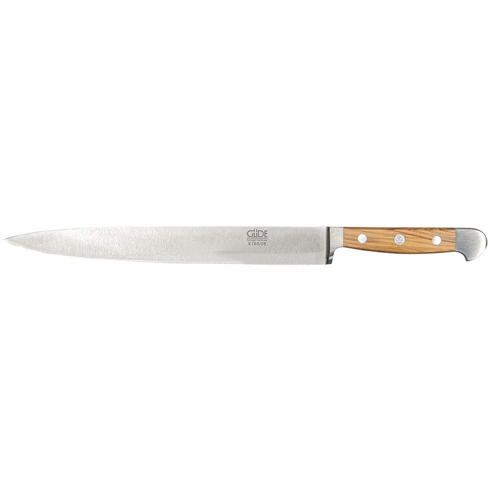 Güde Alpha Ham 26 Cm Kniv, Olive wood, One Size Güde Alpha Ham 26 Cm Kniv, Olive wood, One Size
