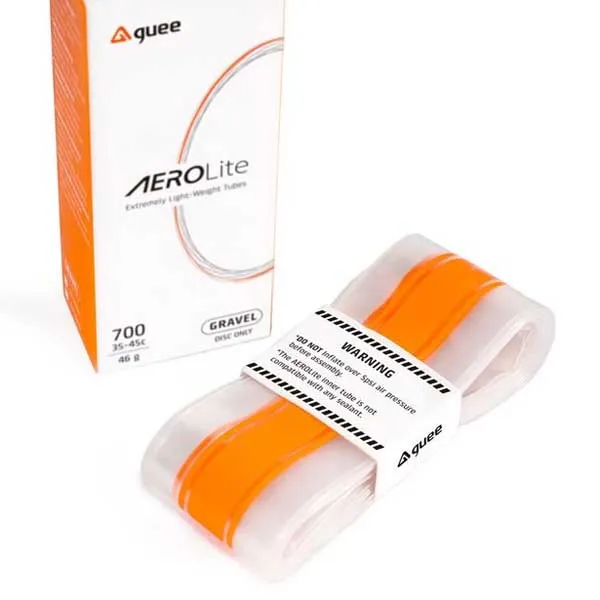 Guee Aerolite Road Presta 75 Mm Slange, Clear / orange, 700C, 20-32