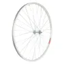 Gurpil 700c Steel Forhjul, Silver, 8 x 100mm