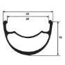 Gurpil Alpha 29´´ 6b Disc Terrengsykkel Forhjul