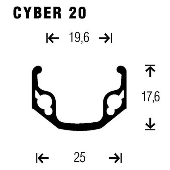 Gurpil Cyber 20 26´´ Terrengsykkel Forhjul