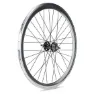 Gurpil Fixed G42 Disc Tubular Bakhjul, Silver / black, 9 x 135mm