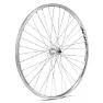 Gurpil Hibrida Zac 20 Forhjul For Landeveissykkel, Silver, 9 x 100mm