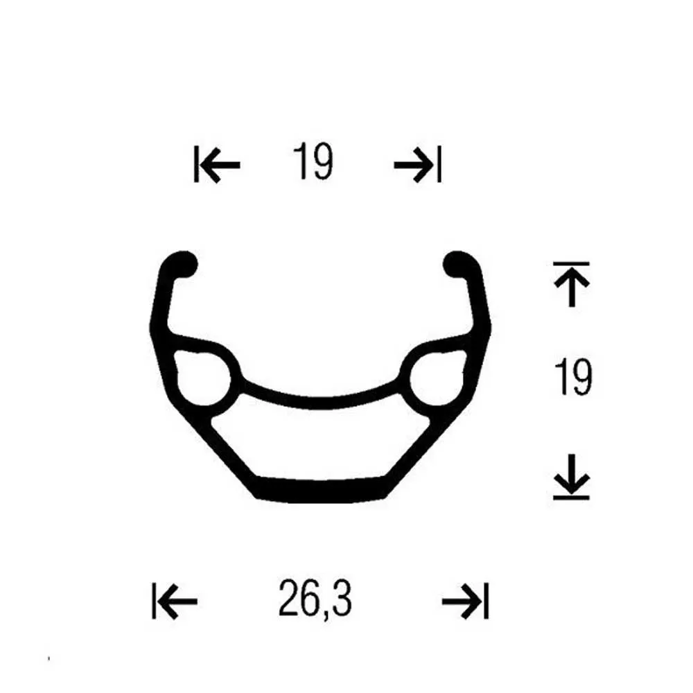 Gurpil Nainer M475 29´´ 6b Disc Terrengsykkel Forhjul, Black, 9 x 100mm Gurpil Nainer M475 29´´ 6b Disc Terrengsykkel Forhjul, Black, 9 x 100mm