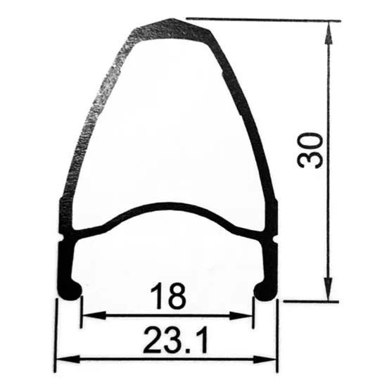 Gurpil New Dpx 6b Disc Tubular Landeveissykkelens Bakhjul