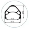 Gurpil Xm-1 7s 29´´ Tubeless Mtb Bakhjul