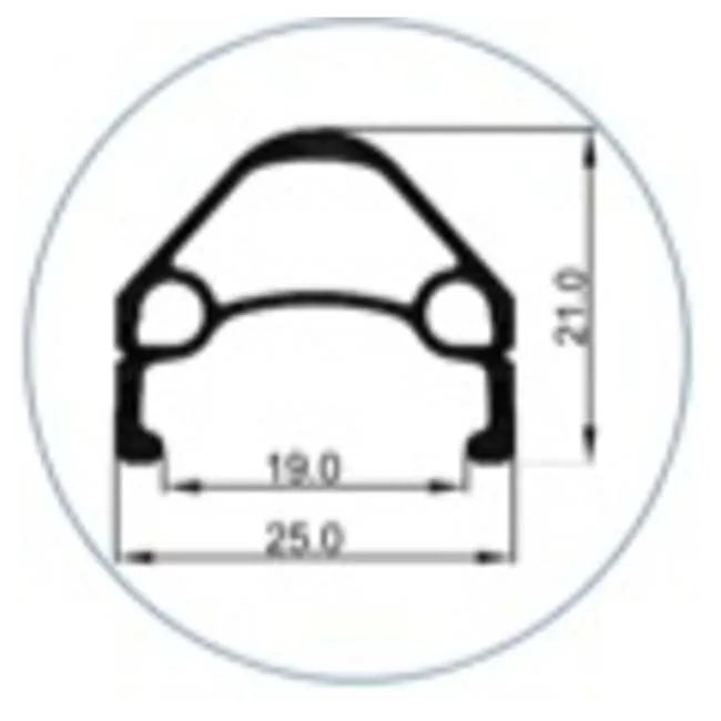 Gurpil Xm M475 27.5´´ 6b Disc Terrengsykkel Forhjul, Black, 9 x 100mm