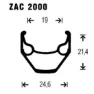 Gurpil Zac 26´´ 6b Disc Terrengsykkel Forhjul, Black, 9 x 100mm