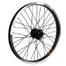 Gurpil Zac 30 Bmx 20´´ Disc Qb400 Forhjul, Silver, One Size