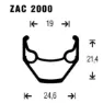Gurpil Zac M615 26´´ Cl Disc Terrengsykkel Forhjul, Black, 9 x 100mm