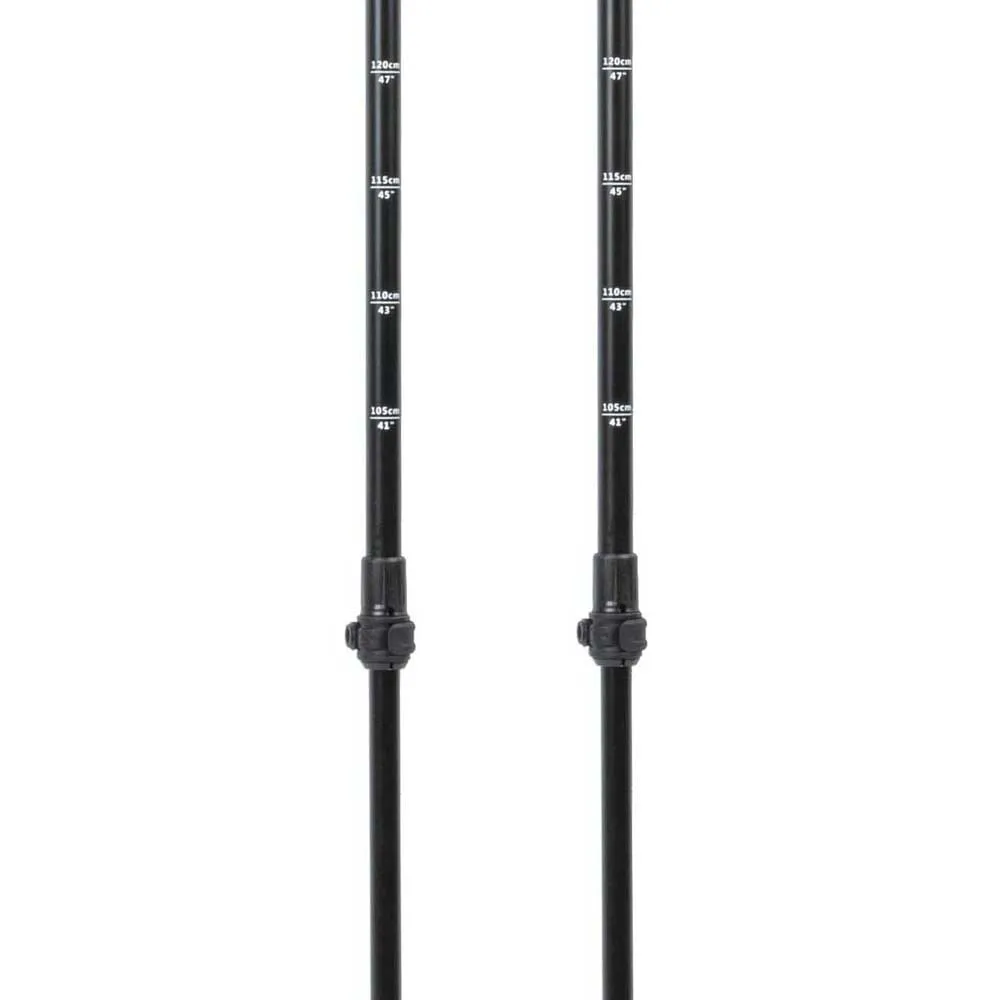 Gymstick Active Spaserstokker, Black, 65-135cm